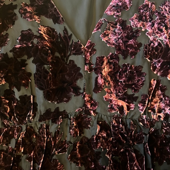 Burn out velvet top - Picture 3 of 11